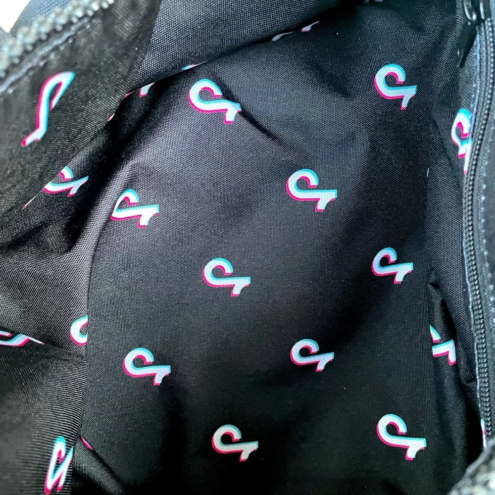 TikTok, Black, Duffel Bag
